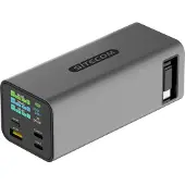 Sitecom Laptop Powerbank 20000 mAh 100W mit ausziehbarem USB C Kabel