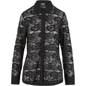 Urban Classics Klassische Bluse "Ladies Lace Blouse"