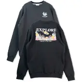 Lakor - Underwater Garden Crewneck - Pullover Gr L schwarz