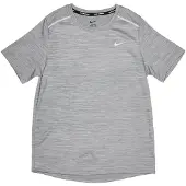 Nike - Kid's Dri-Fit Miler S/S Top - Funktionsshirt Gr XS grau