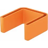 Obo Bettermann OBO 6338462 Schutzkappe für US 5-Stiel 25x50 Polyethylen pastellorange RAL 2003 US 5 KS OR - 20 Stück