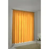 Wirth 1100000002199 "WirthNatur", orange, B:127cm H:405cm, Baumwolle, Gardinen, 1100000002199, nach Maß