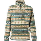 Billabong - Boundary Mock Neck - Fleecepullover Gr M beige