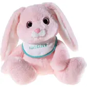 Heunec HASE Milchschnute pink mit Lätzchen Größe 25 cm