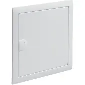 Hager VZ101N Blendrahmen, Volta, 1reihig, mit Tür, RAL 9010