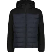 CMP Herren Jacke Man Jacke Zip Hood 34K0147-42UU 56 - Nero-Antracite - 56