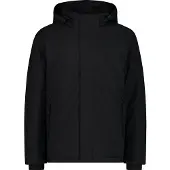 CMP Herren Softshell Jacke MAN JACKET SNAPS HOOD 34K0197-U901 52 - Nero - 52