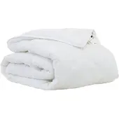 vidaXL Sommerdecke 200 x 155 x 3 cm Sommer Polyester Weiß Atmungsaktiv