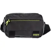 American Tourister Urban Track Sling Bag Coated Black / Lime dunkelgrau