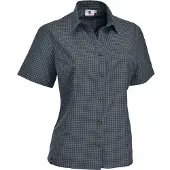MAUL Sport Sandnes XT - 1/2 Bluse Kariert dark grey (10) 46