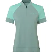 Vaude - Women's Altissimo Q-Zip Shirt - Radtrikot Gr 42 türkis