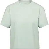 Mammut - Women's Base Cropped T-Shirt Mini Logo - T-Shirt Gr XL grau