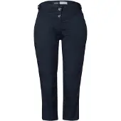 Cecil 1100000002199 "Style New York" Sommerhose mit Knopfdetails am Bund