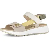 Gabor Keilsandalette Riemchensandale, Sommerschuh mit edlem Schmuckelement