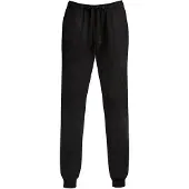 Trigema 1100000002199 "Jogginghose aus Biobaumwolle", Damen, Gr. L, Normalgrößen, schwarz, Sweatware, 75% Baumwolle (Biobaumwolle kbA), 25% Baumwolle (recycelt), Basic, Hosen 1100000002199