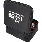 Ks Tools Digital Multimeter inkl. Prüfspitzen mit integriertem Schlagschutz