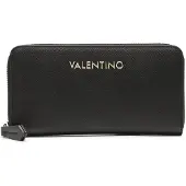 Valentino LADY SYNTHETIC WALLET - Z Schwarz