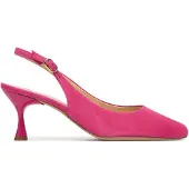 Högl Slingpumps aus Veloursleder mit schlankem Absatz und filigranem Fersenriemen