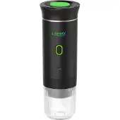 Technaxx Espresso To Go Lifenaxx LX-060, 72W, 7500 mAh, USB-C, Kannen-/Wasserkapazität 120ml/60ml, Schwarz