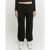 Tally Weijl Sweathose "SPACOLUCAS", Damen, Gr. 42, N-Gr, schwarz, Sweatware, Obermaterial: 65% Baumwolle, 35% Polyester, unifarben, regular fit lang, Hosen Sweathose, Baumwollmischung, bequem
