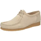 Sioux Schnürschuh "Grashopper-H-011", Herren, Gr. 40 (UK 6 1/2), beige, Obermaterial: 100% Kalbsveloursleder CAVL. 100% Naturkautschuk NaRubber., Schuhe Schnürschuh