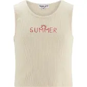 Happy girls Sommerkleid "Shirt", Mädchen, Gr. 116, EURO-Größen, Stoff, beige, Stoff, 100% Baumwolle, normal, Kleider Sommerkleid