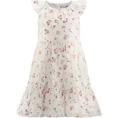 Happy girls Sommerkleid "Mädchenkleid", Mädchen, Gr. 104, EURO-Größen, rosa (ecru), Stoff, 100% Baumwolle, normal, Kleider Sommerkleid, Topseller