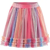 Happy girls Sommerkleid "Rock", Mädchen, Gr. 146, EURO-Größen, bunt (multicolour), Stoff, 100% Polyester, normal, Kleider Sommerkleid