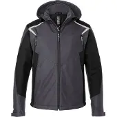 Kübler BODYFORCE Winter Softshell Jacke 1325 - L / anthrazit / schwarz