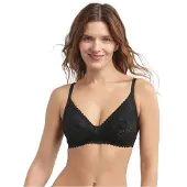 Dim Damen Floral Spitze Triangel-BH, drahtlos