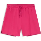BOSS Pyjamahose "CI_Shorts CW", Damen, Gr. M, N-Gr, pink (medium pink 661), Jersey, Obermaterial: 95% Baumwolle, 5% Elasthan, Basic, Basic lang, Hosen Pyjamahose, mit Logoschriftzug