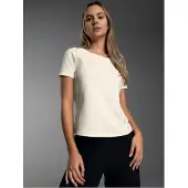 Trigema Sweatshirt "Shirt mit kurzen Ärmeln mit Kristallsteinen"