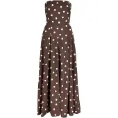 Apricot Jumpsuit Damen Baumwolle braun gepunktet, 42 835811-0001-00420