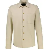 Lerros Langarmhemd "Overshirt aus 100 % Baumwolle, unifarben"