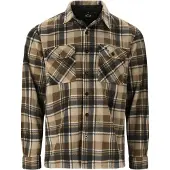 Whistler Astrali M Checked Fleece Shirt teak (5370) L