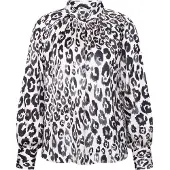 Seidensticker Klassische Bluse 1/1 Rundhals Druck