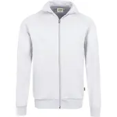 Hakro Sweatjacke Premium #606 Gr. S weiß