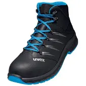 Uvex 2 trend Sicherheitsschuh Stiefel S2 blau-schwarz blau/schwarz 35
