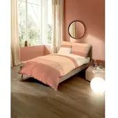 Kaeppel Bettwäsche "Majestic", orange (mandarine), B/L: 155cm x 220cm, 1 Stk., 1 Stk., Mako-Satin, B/L: 80cm x 80cm, 2 Stk., Mako-Satin, Obermaterial: 100% Baumwolle, Bettwäsche, Bettwäsche