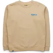 KAVU - Core Crew - Pullover Gr XS beige