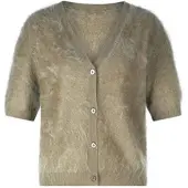 Peter Hahn Strickjacke aus 100% Kaschmir grün, 36