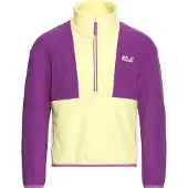 Jack Wolfskin - Kid's Colorblock Taunus Halfzip - Fleecepullover Gr 164 lila