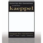 Kaeppel Spannbettlaken "Spannbettlaken Biber", weiß, L:200cm, Biber, Obermaterial: 100% Baumwolle, Bettlaken, Spannbettlaken, 100% Baumwolle, kuschelig weich ideal für Winter