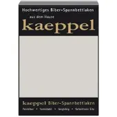 Kaeppel Spannbettlaken "Spannbettlaken Biber", silber, L:200cm, Biber, Obermaterial: 100% Baumwolle, Bettlaken, Spannbettlaken, 100% Baumwolle, kuschelig weich ideal für Winter