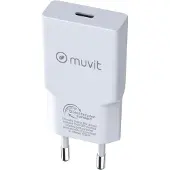 Muvit For Change Schlankes Pd Usb-c Wandladegerät 30w