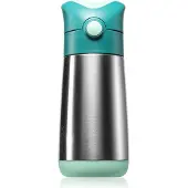 B.Box Thermos Mini Thermosflasche mit Strohhalm Emerald Forest 1 St.