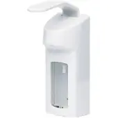 Ecolab Dermados LF Wandspender, manuell, für 800 ml - Spenderflaschen, Material: Kunststoff, Material: Kunststoff