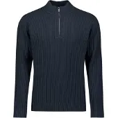 No-excess Halfzip Pullover Rib Marine