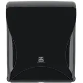 BulkySoft Essentia Falthandtuch Spender 01362 , Farbe: schwarz
