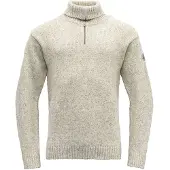 Devold of Norway Nansen Wool Zip Neck grey melange (770A-clothing) XS